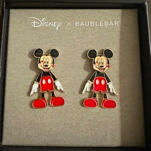 Disney X BaubleBar Mickey Valentine Earring Set